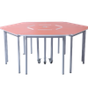 Hexagon Student Table for Smart Classrooms 