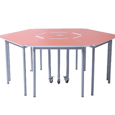 Hexagon Student Table for Smart Classrooms 