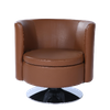 Executive Leather Swivel Chair for Lounges