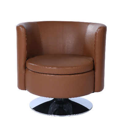 Executive Leather Swivel Chair for Lounges