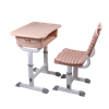 KD Steel-Plastic Octagonal Pipe Desk and Chair Set (Stackable)