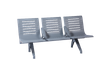 3-Seater Metal Waiting Bench
