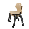 Mobile Stackable ABS Classroom Chair with Casters