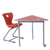 Hexagon Student Table for Smart Classrooms 