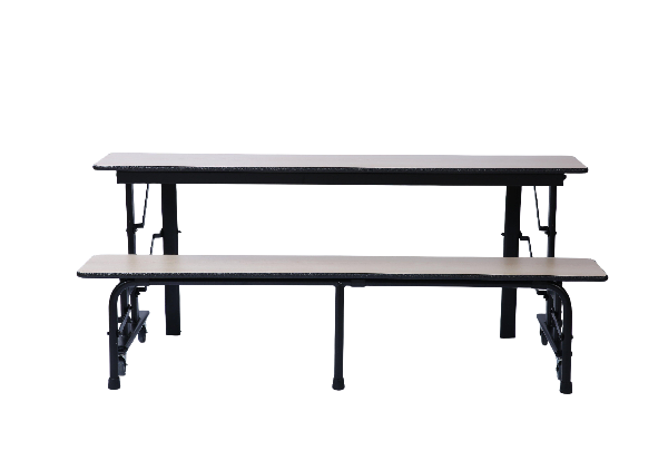 Mobile Convertible Bench Table