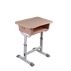 KD Steel-Plastic Octagonal Pipe Desk and Chair Set (Stackable)