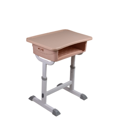 KD Steel-Plastic Octagonal Pipe Desk and Chair Set (Stackable)