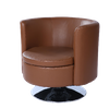 Executive Leather Swivel Chair for Lounges