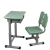 Steel Plastic Colored Desks And Chairs