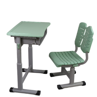 Steel Plastic Colored Desks And Chairs