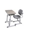 French Style Height-Adjustable Desk with Matching Chair (Flat-Pack)