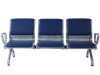 3-Seater Metal Waiting Bench
