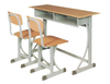 Standard C-Shaped School Desk and Chair