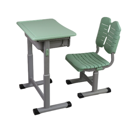 Steel Plastic Colored Desks And Chairs