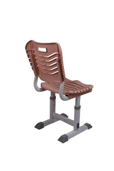 KD Steel-Plastic Octagonal Pipe Desk and Chair Set (Stackable)