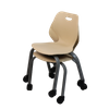 Mobile Stackable ABS Classroom Chair with Casters